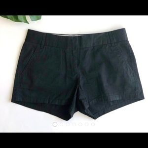 J.Crew Black Chino Shorts